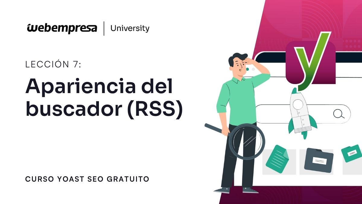 Curso Yoast SEO - Apariencia en el buscador - RSS