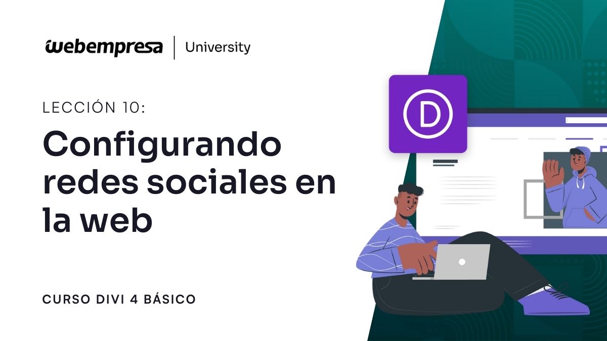 Curso Divi Básico - Configurando redes sociales en la web