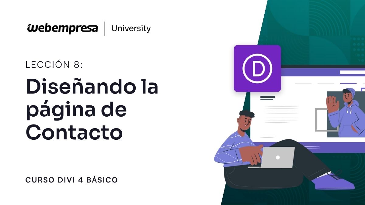 Curso Divi Básico - Diseñando la página de Contacto