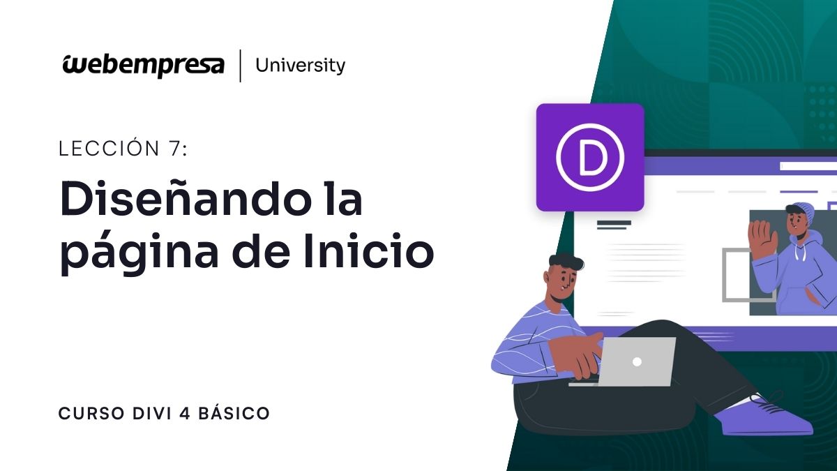 Curso Divi Básico - Diseñando la página de Inicio