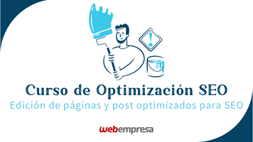 Curso Optimización SEO - Edición de páginas y post optimizados para SEO