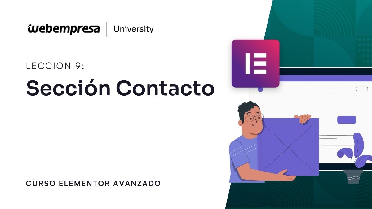 Curso Elementor Avanzado - Sección Contacto