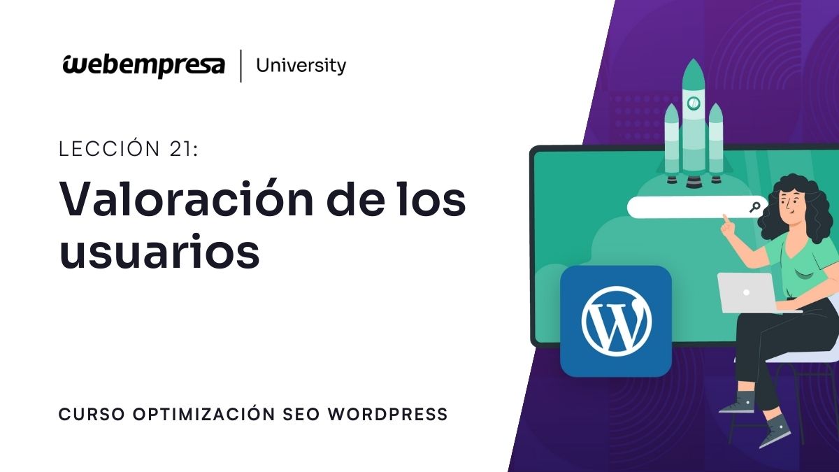 Curso Optimización SEO - Valoración de los usuarios