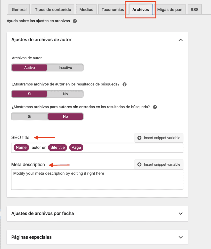 archivos aparencia buscador