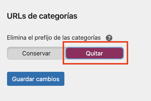 categoria url