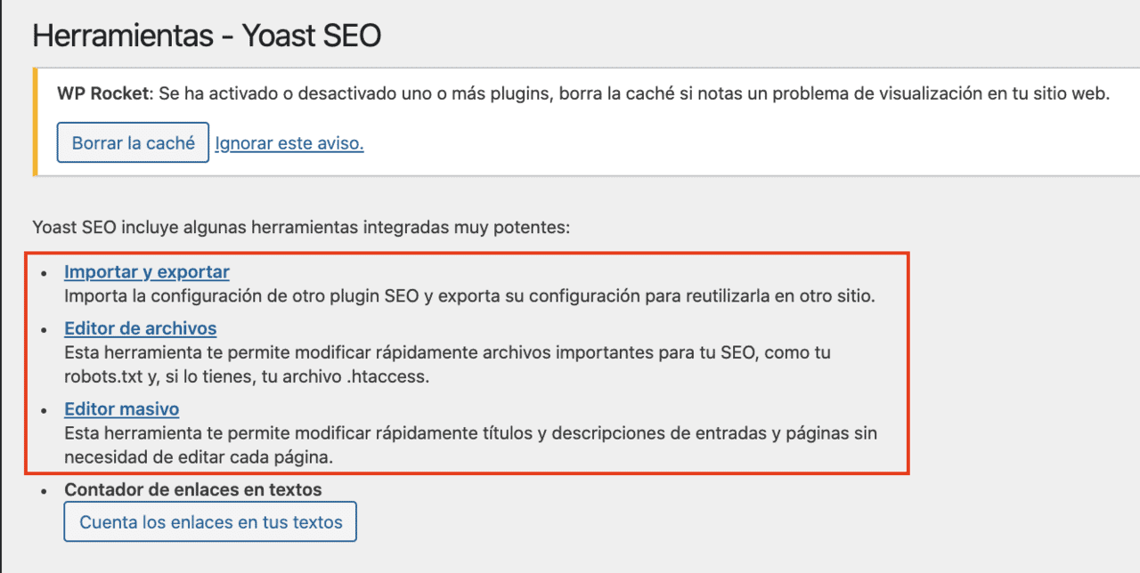 herramientas yoast seo