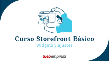 Curso Storefront Básico WordPress - Widgets y Ajustes