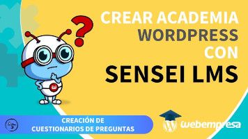 Crear Academia online con WordPress - Creación de cuestionarios de Preguntas