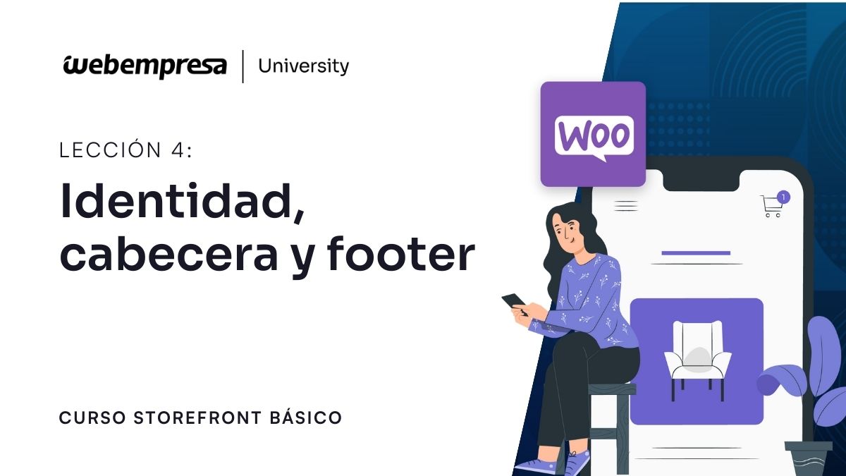 Curso Storefront Básico WordPress - Identidad, cabecera y footer