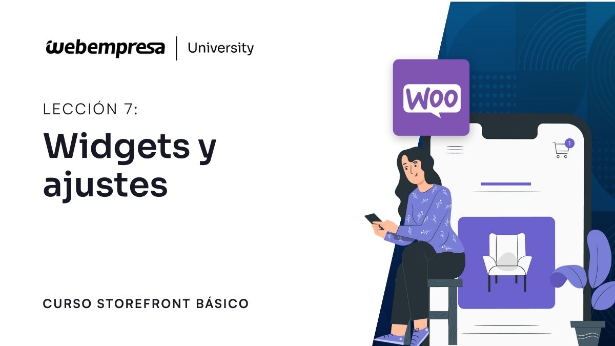 Curso Storefront Básico WordPress - Widgets y Ajustes