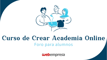 Curso Crear Academia Online Sensei LMS - Foro para Alumnos