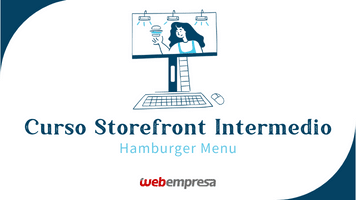 Curso Storefront Intermedio WordPress - Hamburguer menú