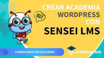 Crear Academia online con WordPress - Comentarios en Lecciones