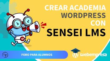 Crear Academia online con WordPress - Foro para Alumnos