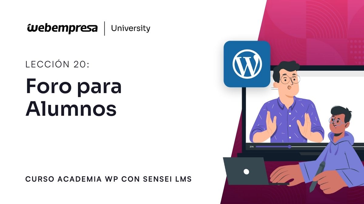 Curso Crear Academia Online Sensei LMS - Foro para Alumnos