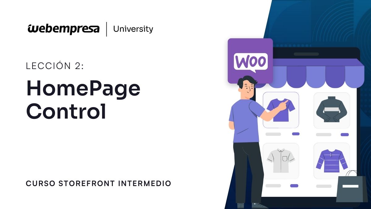 Curso Storefront Intermedio WordPress - HomePage Control
