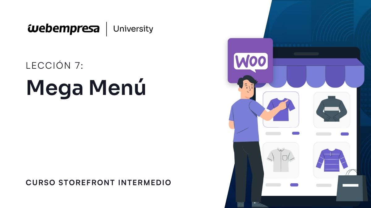 Curso Storefront Intermedio WordPress - Mega Menu