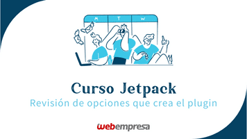 Curso Jetpack WordPress - Revisión Opciones Plugin