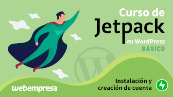 Curso de JetPack en WordPress básico - Instalación y creación de cuenta