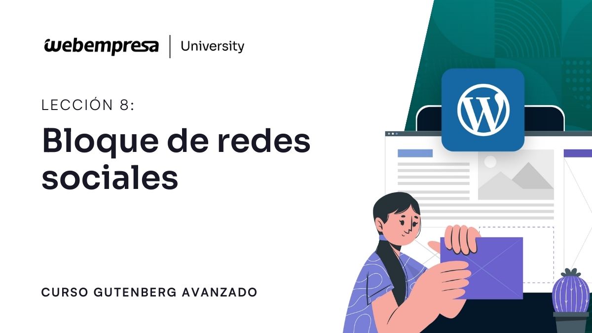 Curso Gutenberg Avanzado - Bloque de Redes Sociales