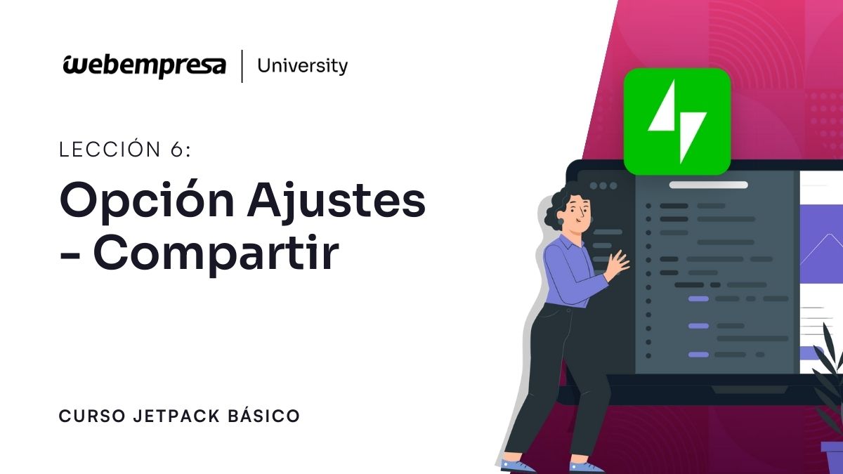 Curso Jetpack WordPress - Ajustes Compartir