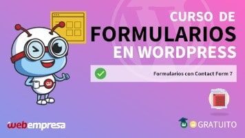 Curso de Formularios en WordPress - Formularios con Contact Form 7