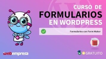 Curso de Formularios en WordPress - Formularios con Form Maker