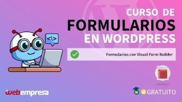 Curso de Formularios en WordPress - Formularios con Visual Form Builder