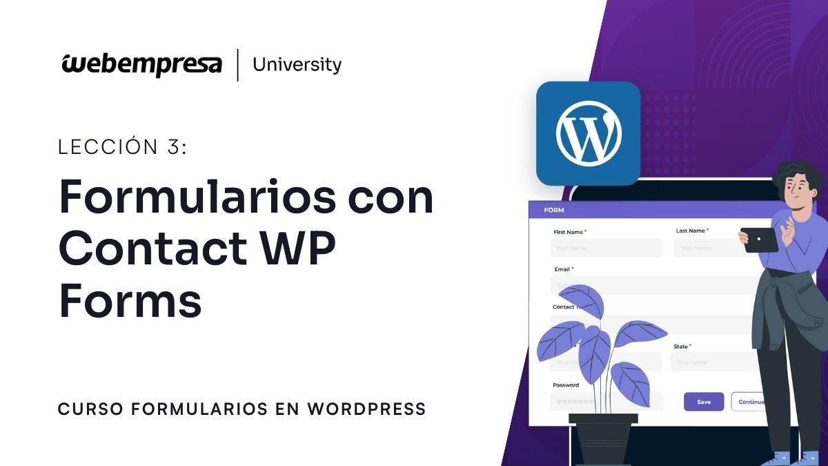 Curso Formularios WordPress - Formularios con WP Forms