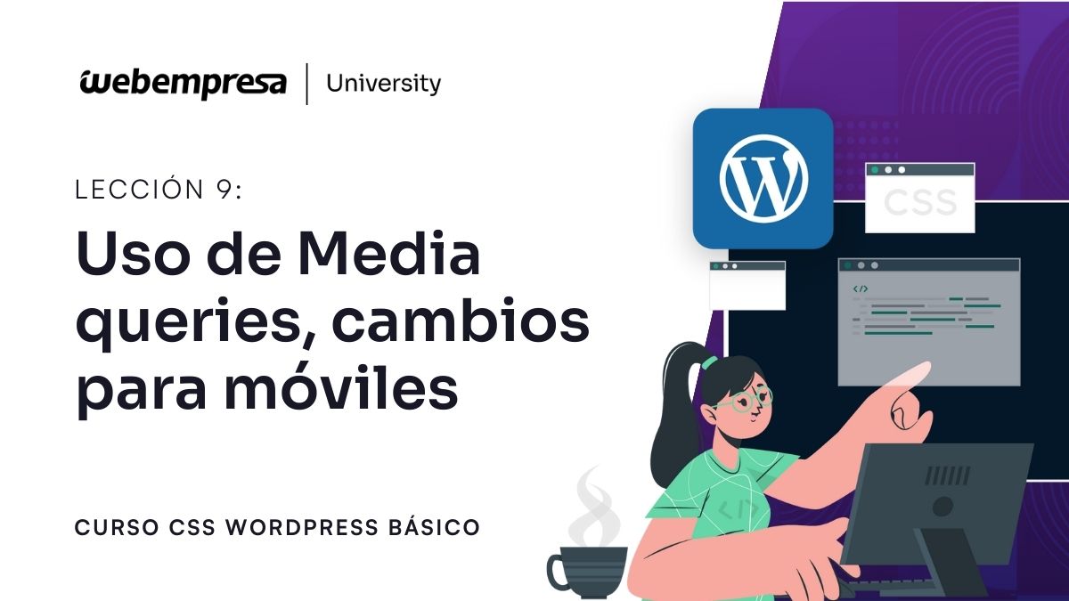 Curso CSS WordPress - Uso media queries