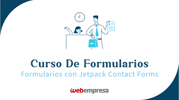 Curso Formularios WordPress - Formularios con Jetpack Contact Forms