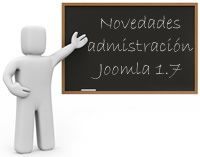 Novedades en la administración de Joomla 1.7