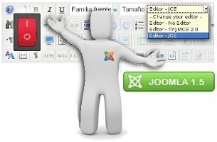 Habilitar, deshabilitar o cambiar el editor WYSIWYG en Joomla! 1.5 con ND EditorSwitch