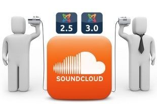 Insertar tracks de audio de SoundCloud en Joomla