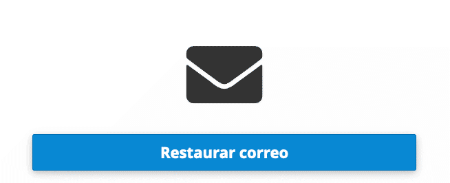 opción 3 restaurar correo