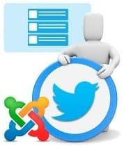 Sustituye extensiones para Joomla de Twitter por el widget “oficial” y olvídate de los cambios en su API