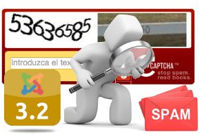 Habilitar reCAPTCHA en Joomla! 3.x para frenar el spam