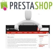 Añadir items nuevos en el menú principal horizontal de la Tienda en PrestaShop