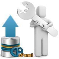 Importar y exportar bases de datos desde WePanel