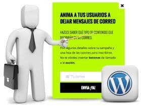 Avisos popup con scroll ‘responsive’ de llamada a la acción a visitantes en WordPress