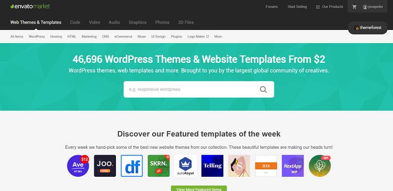 Plantillas Themeforest WordPress