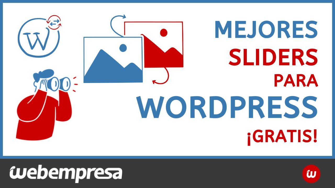 Mejores Sliders para WordPress Gratis