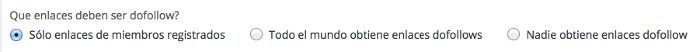 Control avanzado sobre el atributo DoFollow