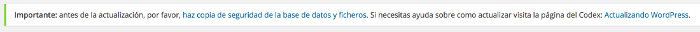 notificaciones en WordPress