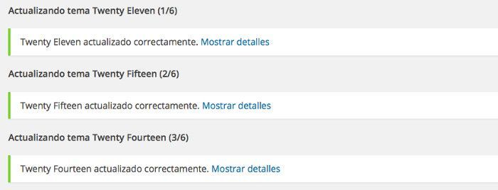 notificaciones en WordPress