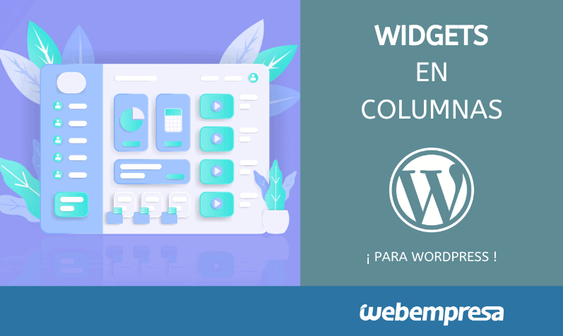 Widgets en columnas para WordPress