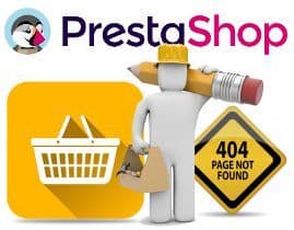 Errores 404 en PrestaShop