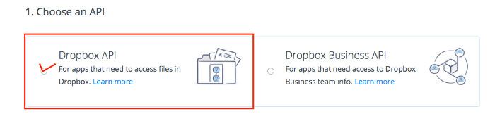 Cómo crear una App en DropBox