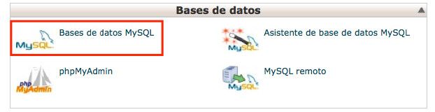 MySQL Bases de Datos