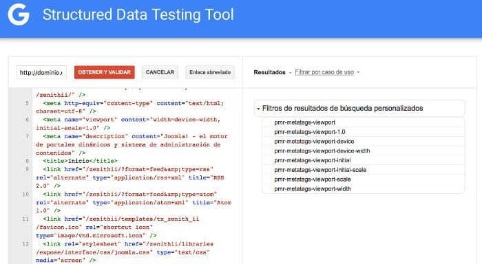 Microdatos y Rich Snippets